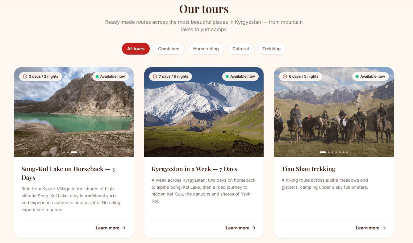 Kyrgyz Dream Travel